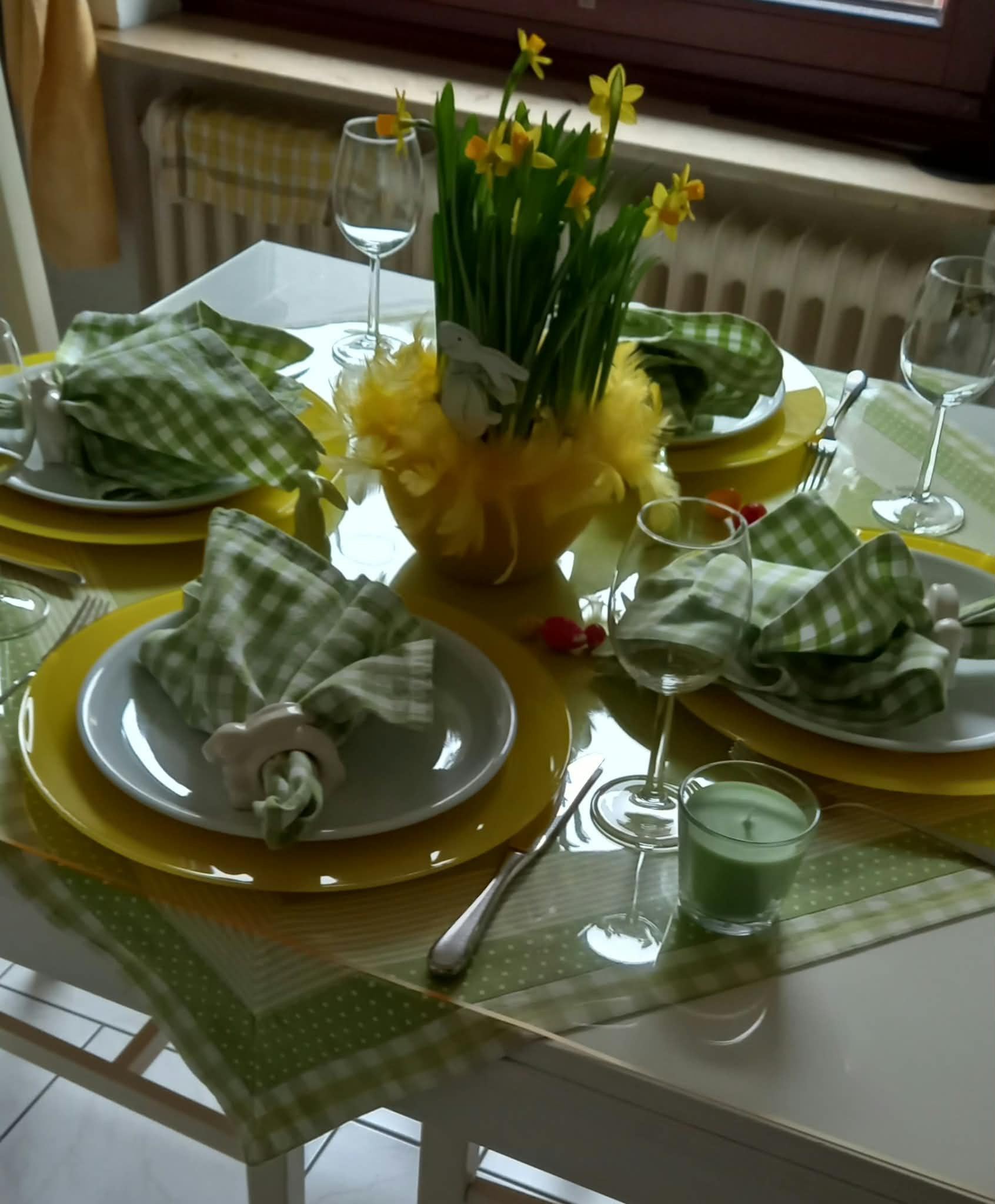 Gedeckter Tisch